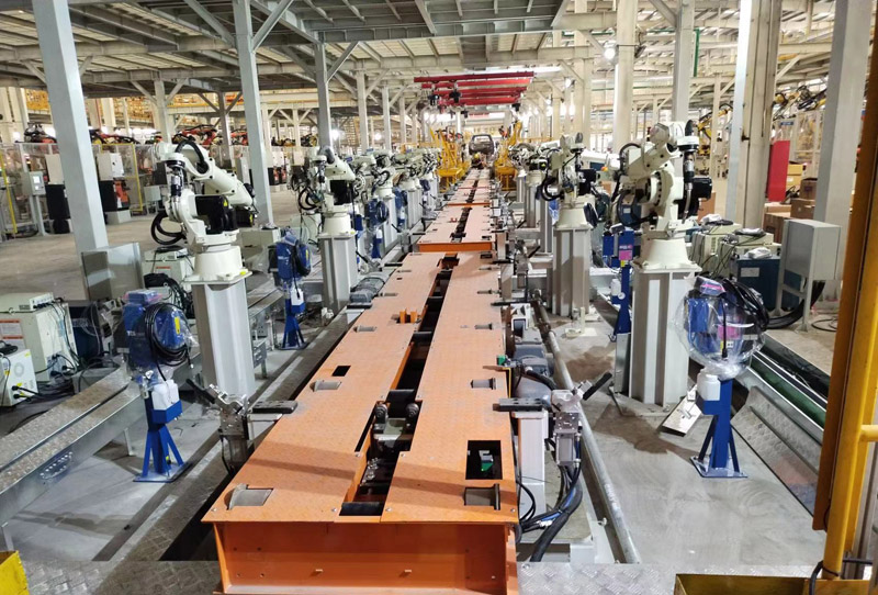 俄罗斯·专享会官方网站机械人助力比亚迪项目